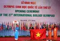 Khai mạc Olympic Sinh học quốc tế lần thứ 27 tại Việt Nam