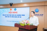 Khai mạc Hội nghị tổng kết Chương trình Khoa học và Công nghệ cấp Bộ