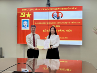 Đảng bộ Cục KHCNTT phát triển đảng viên mới